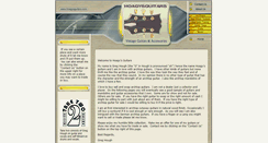 Desktop Screenshot of hoagysguitars.com